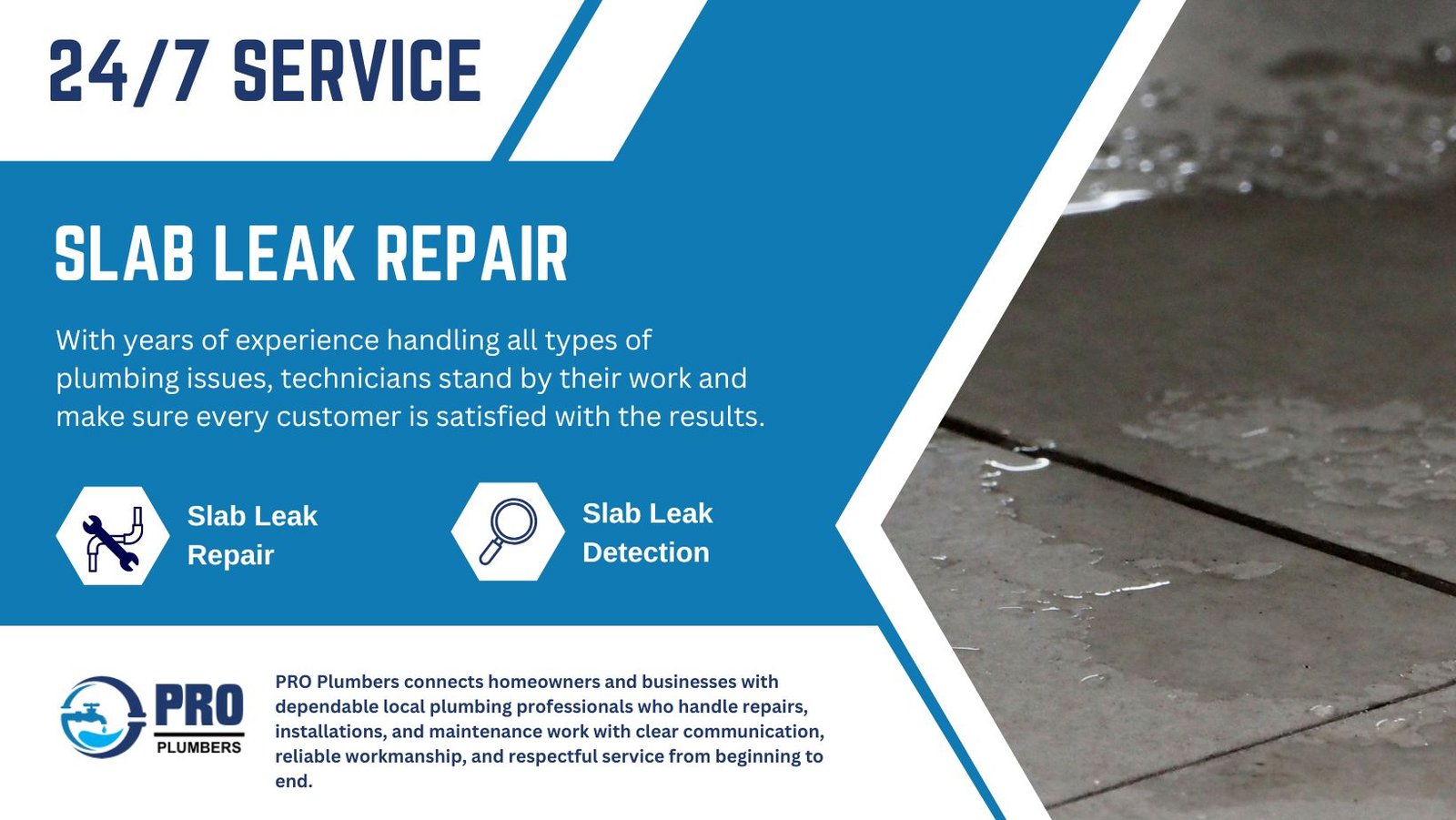 Slab Leak Repair in La Mirada